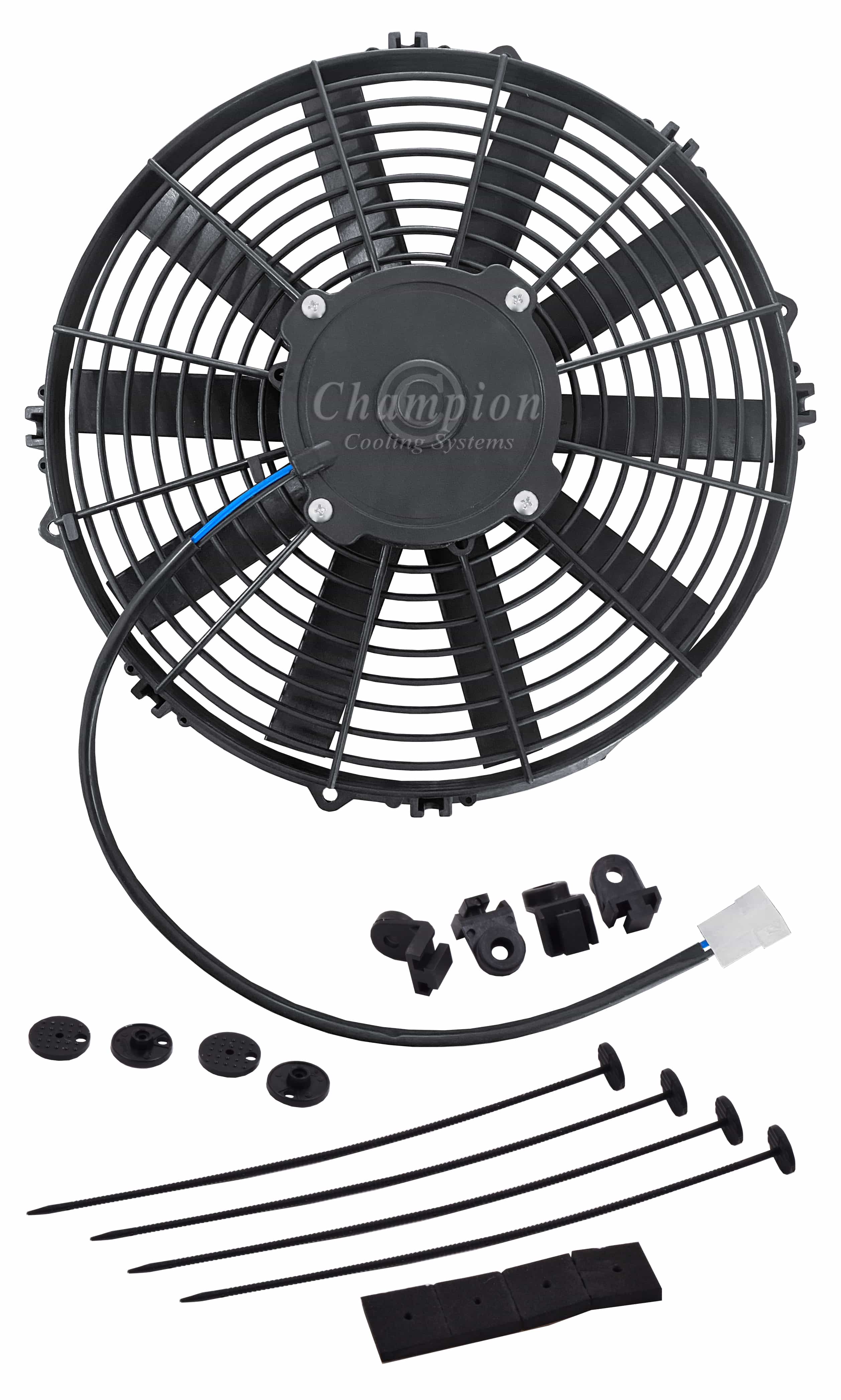 Champion Cooling 13" Electric Fan Kit with Mount Kit — alternate view