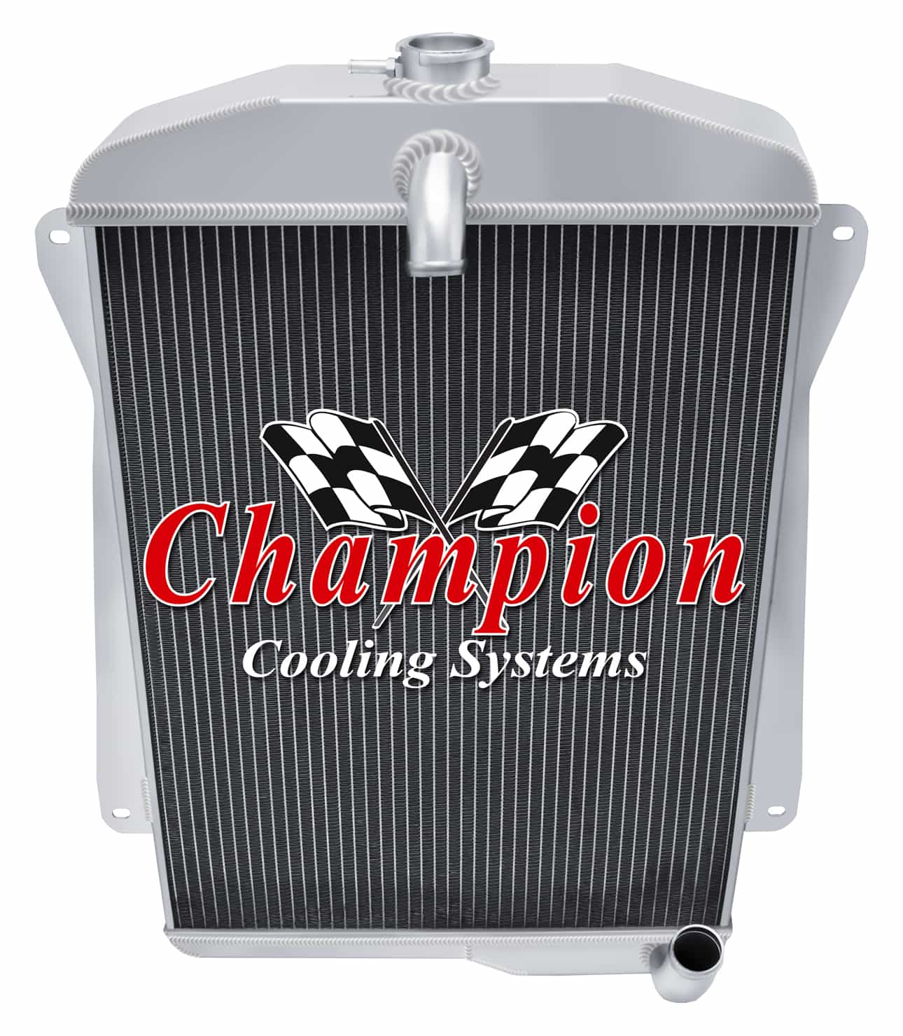 40-41 Chevrolet Special Deluxe Aluminum Radiator — Champion 4041