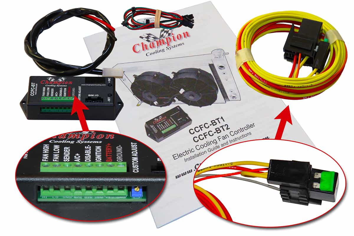 Bluetooth Fan Controller with Single Fan Relay — alternate view