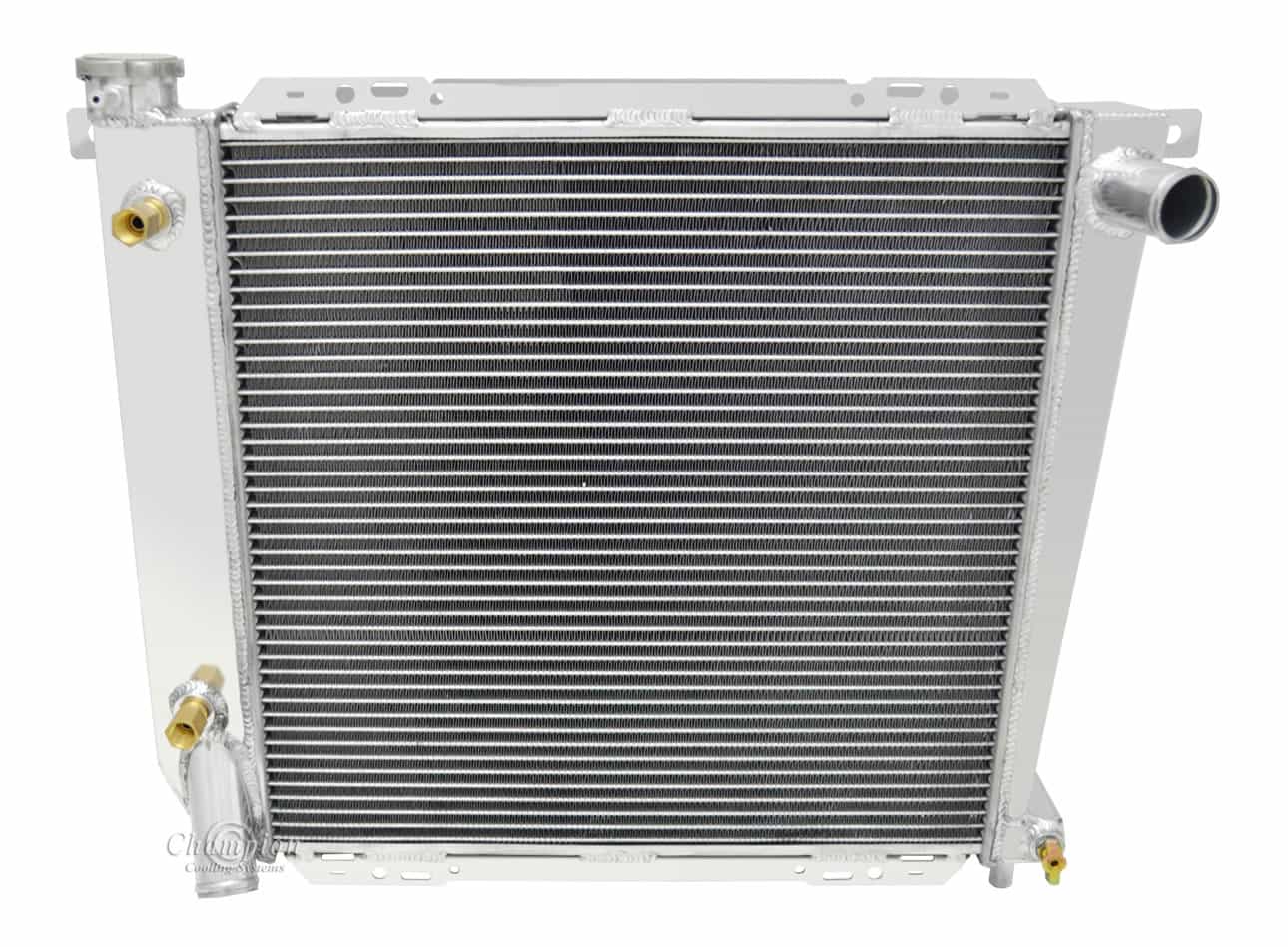 85-94 Ford Ranger Aluminum Radiator — Champion 1164 — alternate view
