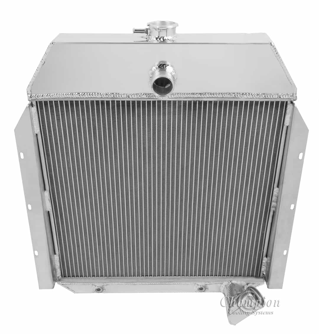 41-49 International Trucks 2 Row all aluminum radiator — alternate view
