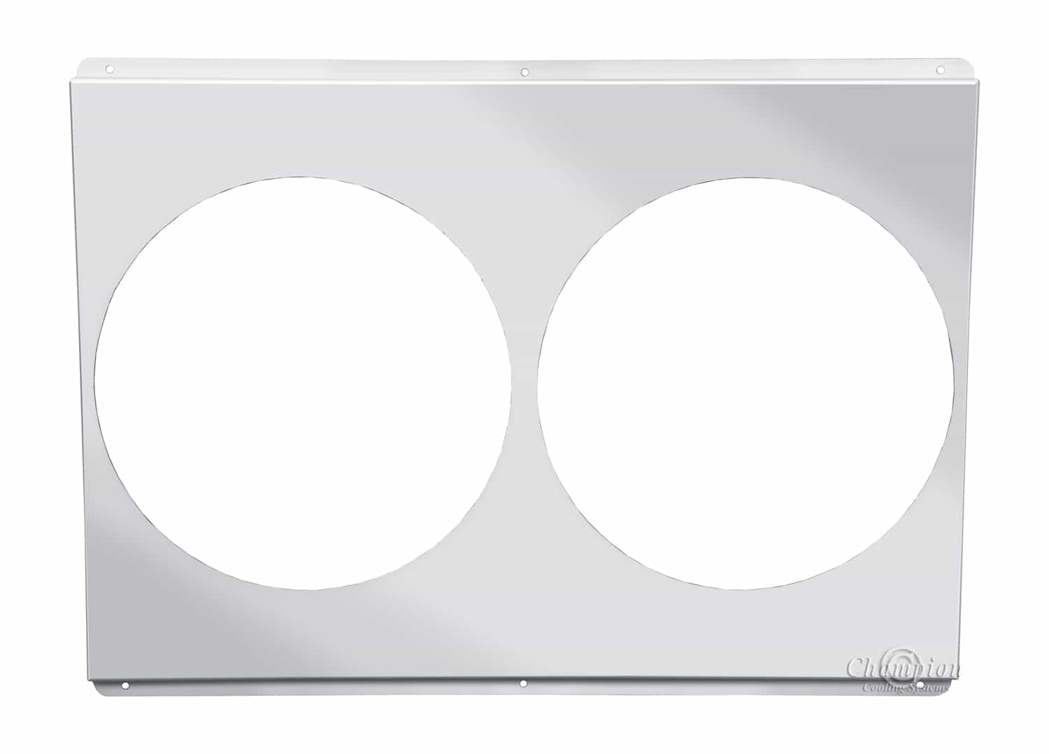 All Aluminum Fan Shroud Fits (2) 14" Fans for CC730 FS730-2x14 — alternate view