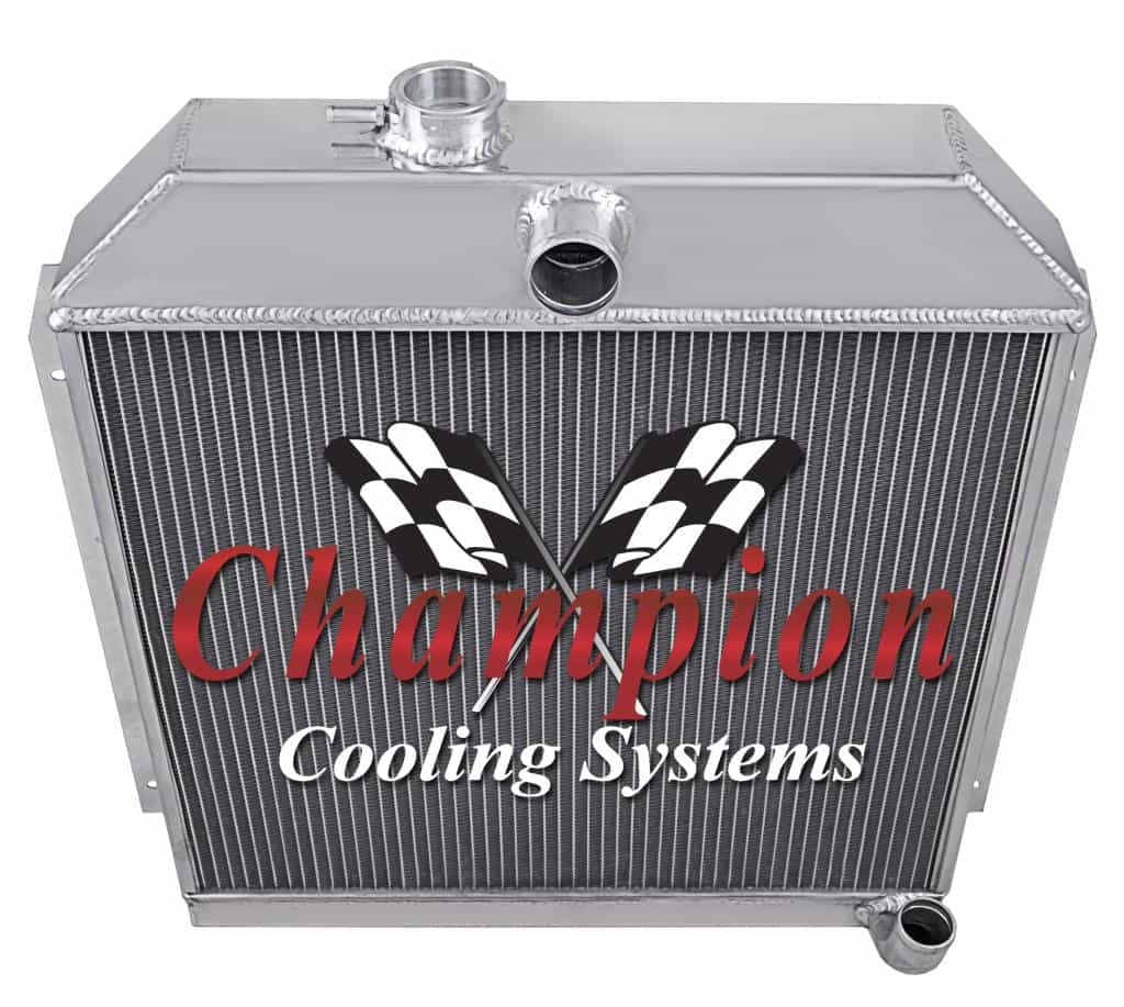 49-52 Dodge/Plymouth 2 Row all aluminum radiator