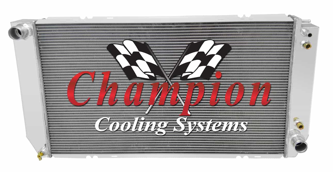 94-00 GMC K3500 Aluminum Radiator — Champion 1523