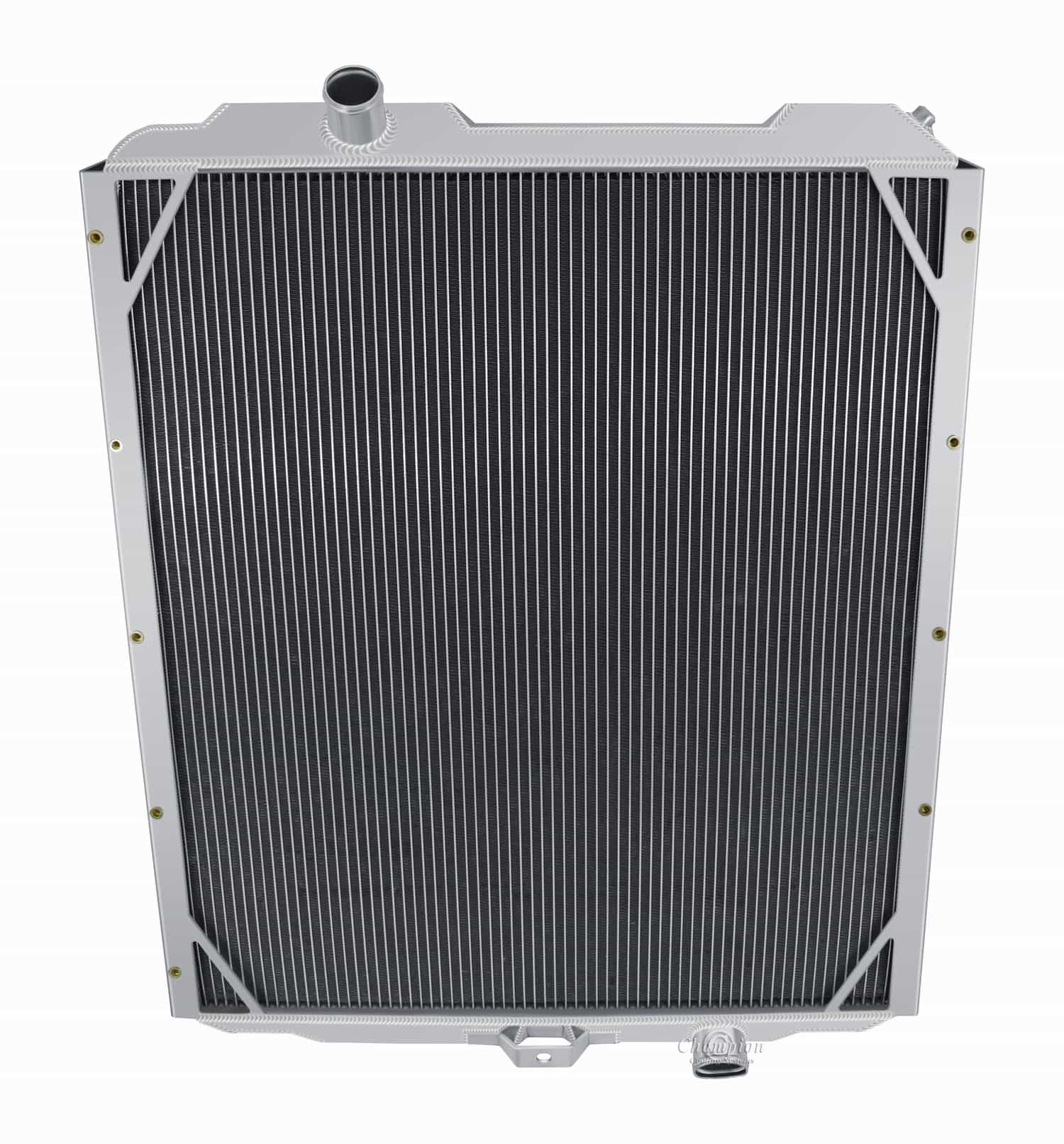 Humvee - Expanded Capacity Vehicle 3 Row All Aluminum Radiator — alternate view