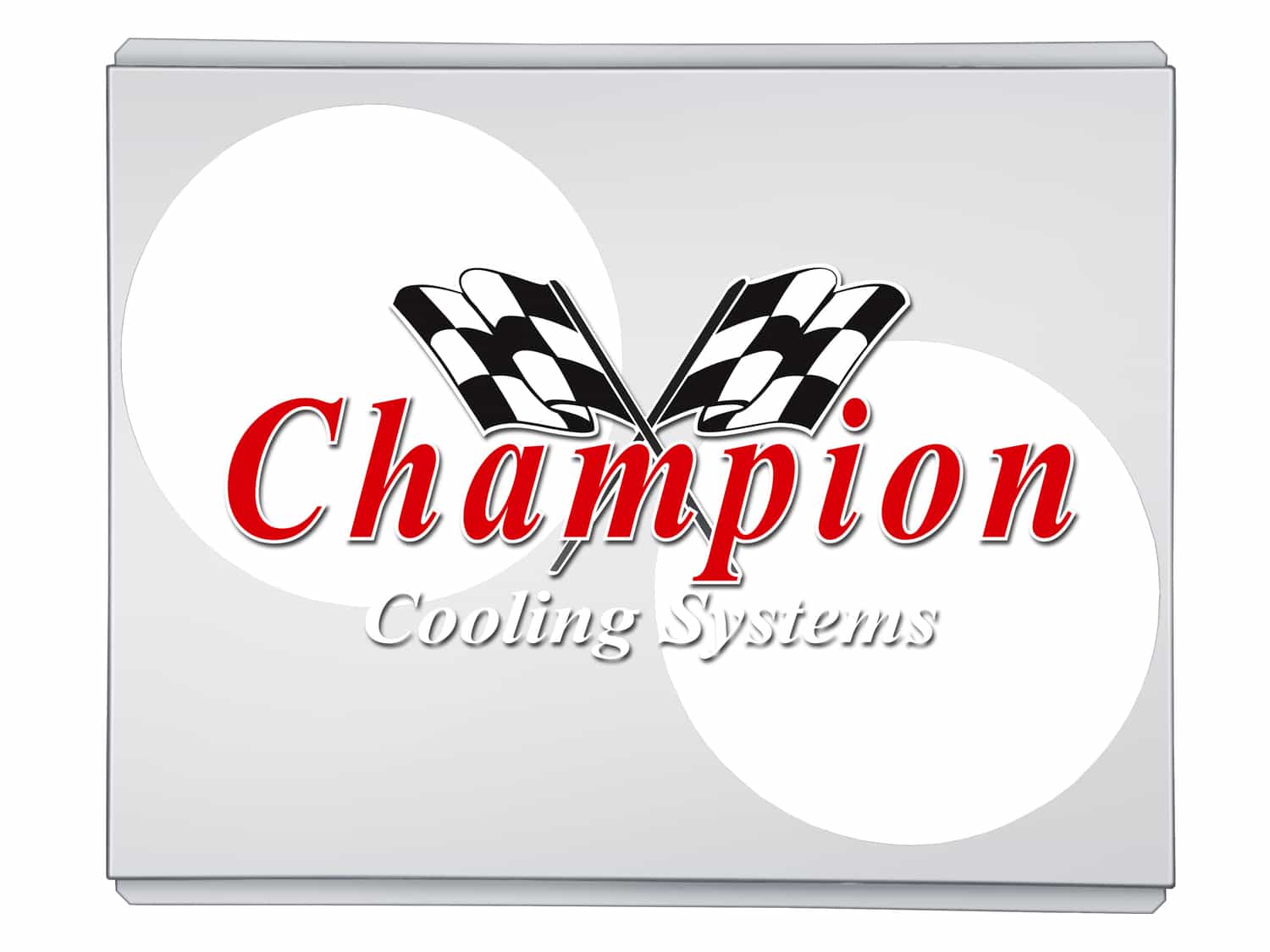 All Aluminum Fan Shroud Fits (2) 12" Fans for UN24-CH, UN24-DP, UN24-FD FSUN-24-2x12