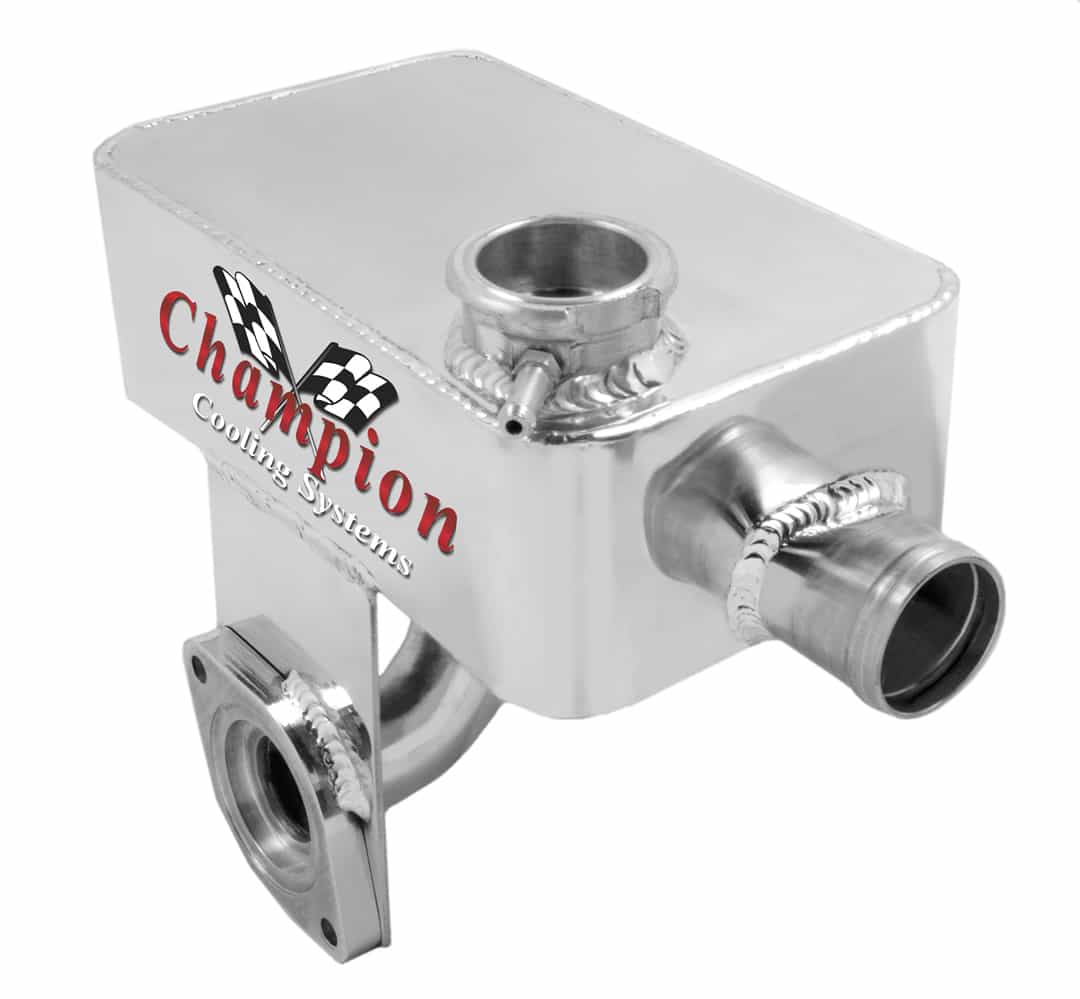 Ford FE engine expansion tank — alternate view
