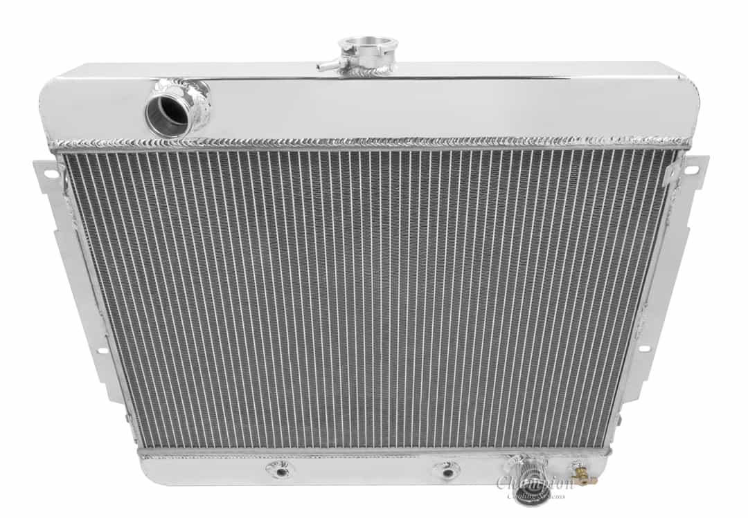 69-70 Chevrolet Kingswood Aluminum Radiator — Champion 345 — alternate view