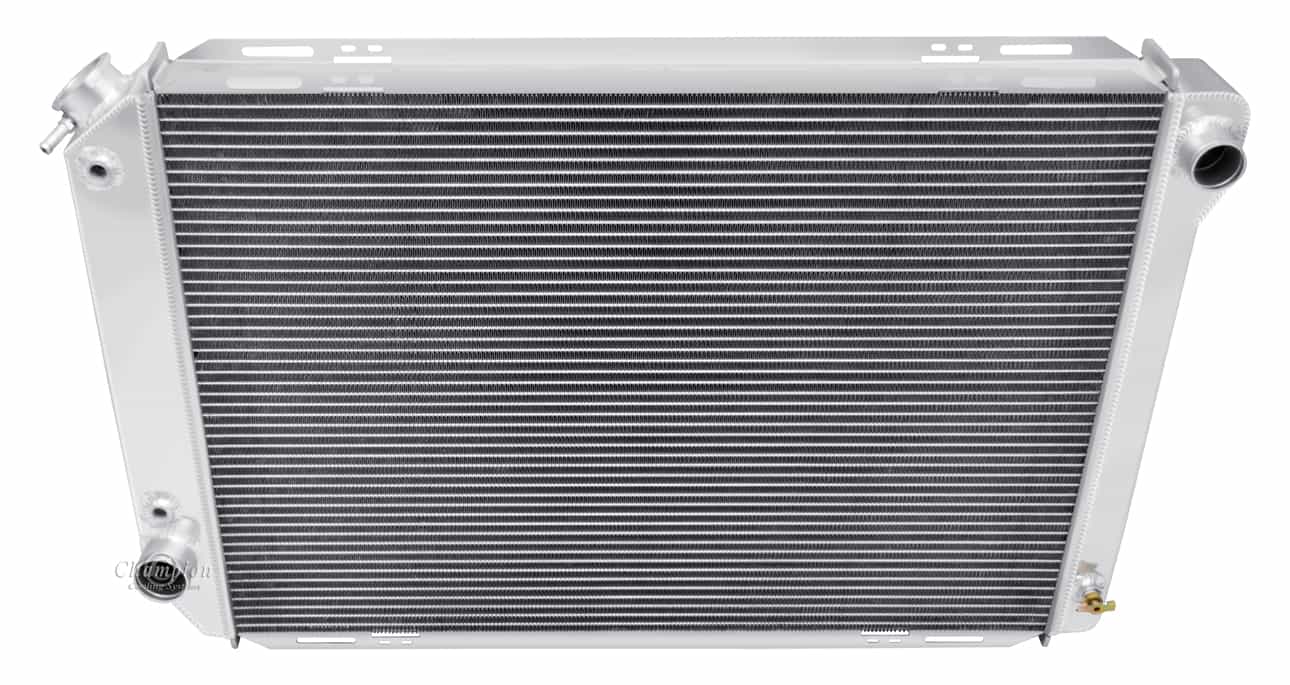 80-84 Ford Bronco Aluminum Radiator — Champion 561B — alternate view