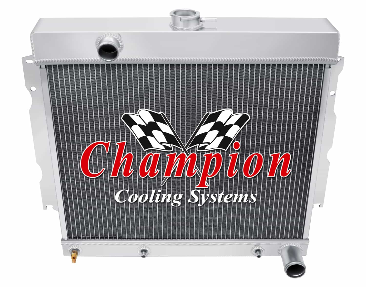 65-66 Dodge Dart w/small block 3 Row All Aluminum Radiator