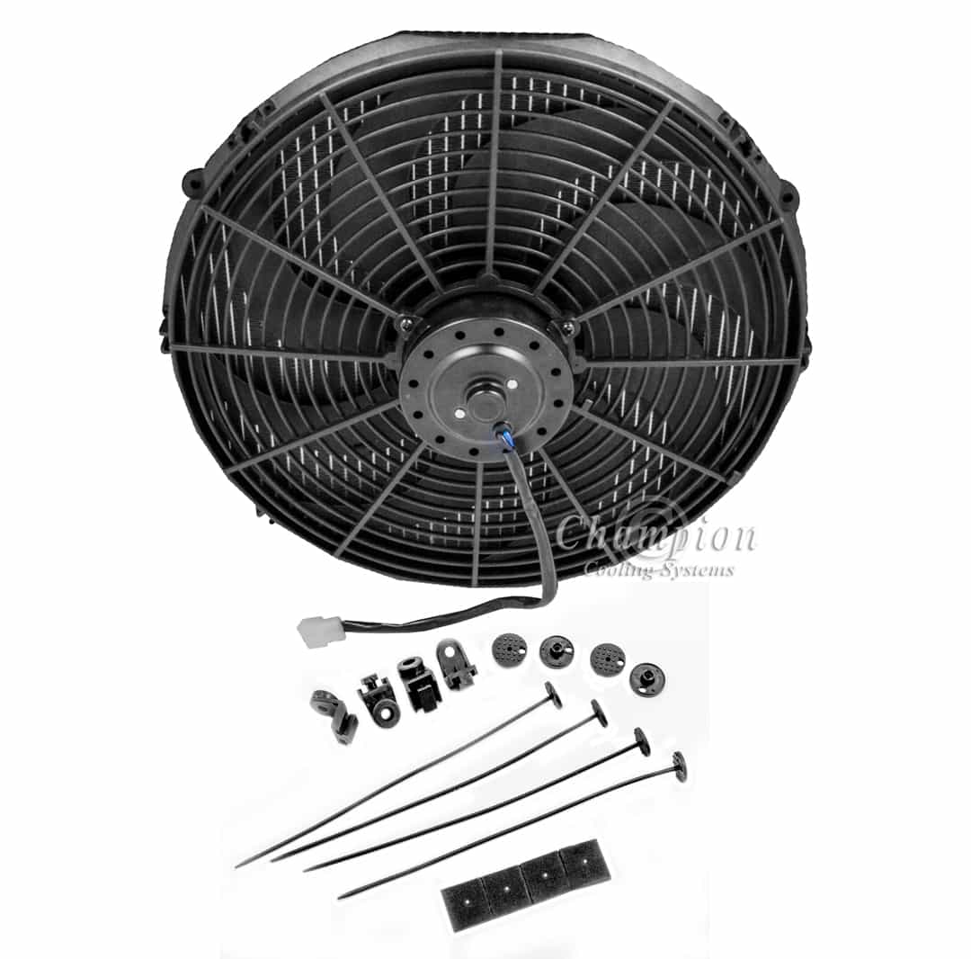 Champion Cooling 10" Electric Fan Kit with Mount Kit — alternate view