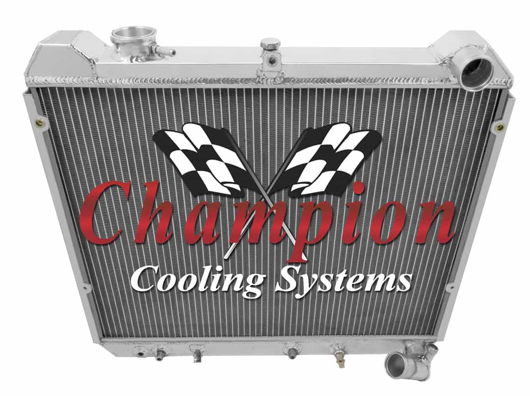 83-85 Mazda RX-7 Aluminum Radiator — Champion 097