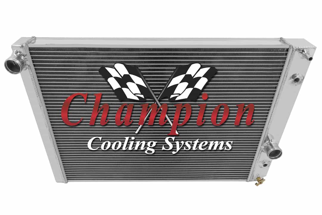 89-96 Chevrolet Corvette Aluminum Radiator — Champion 1052