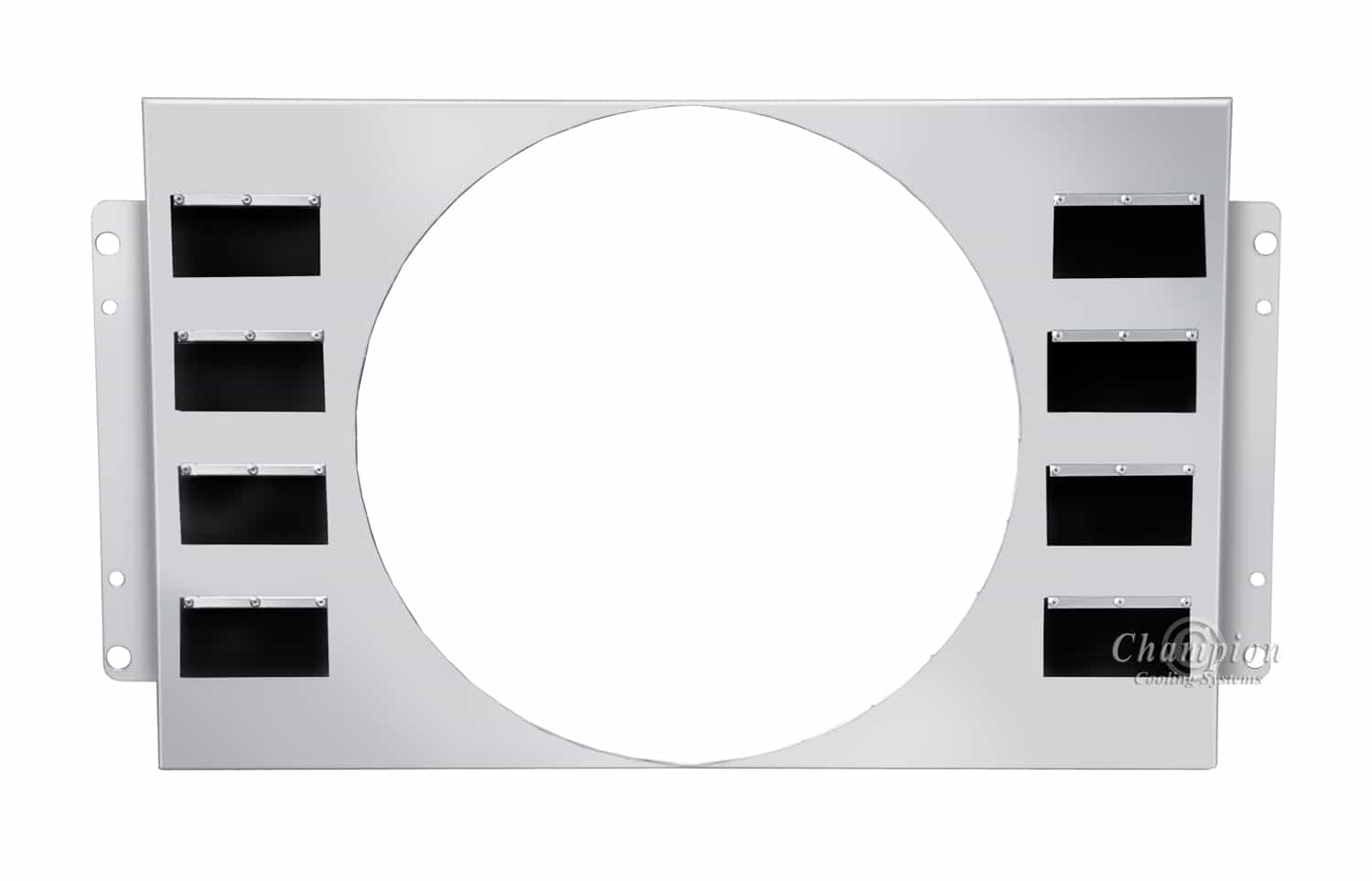 All Aluminum Fan Shroud w/ Flaps Fits Single 16" Fan for AE289, AE289-PS, EC289, CC289B, CC289B-PS, CC289B-LS, MC289 — alternate view