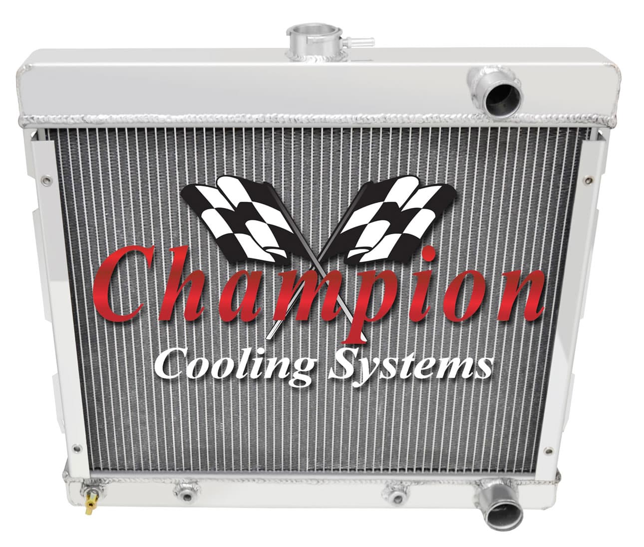 68-73 Plymouth Valiant Aluminum Radiator — Champion 527