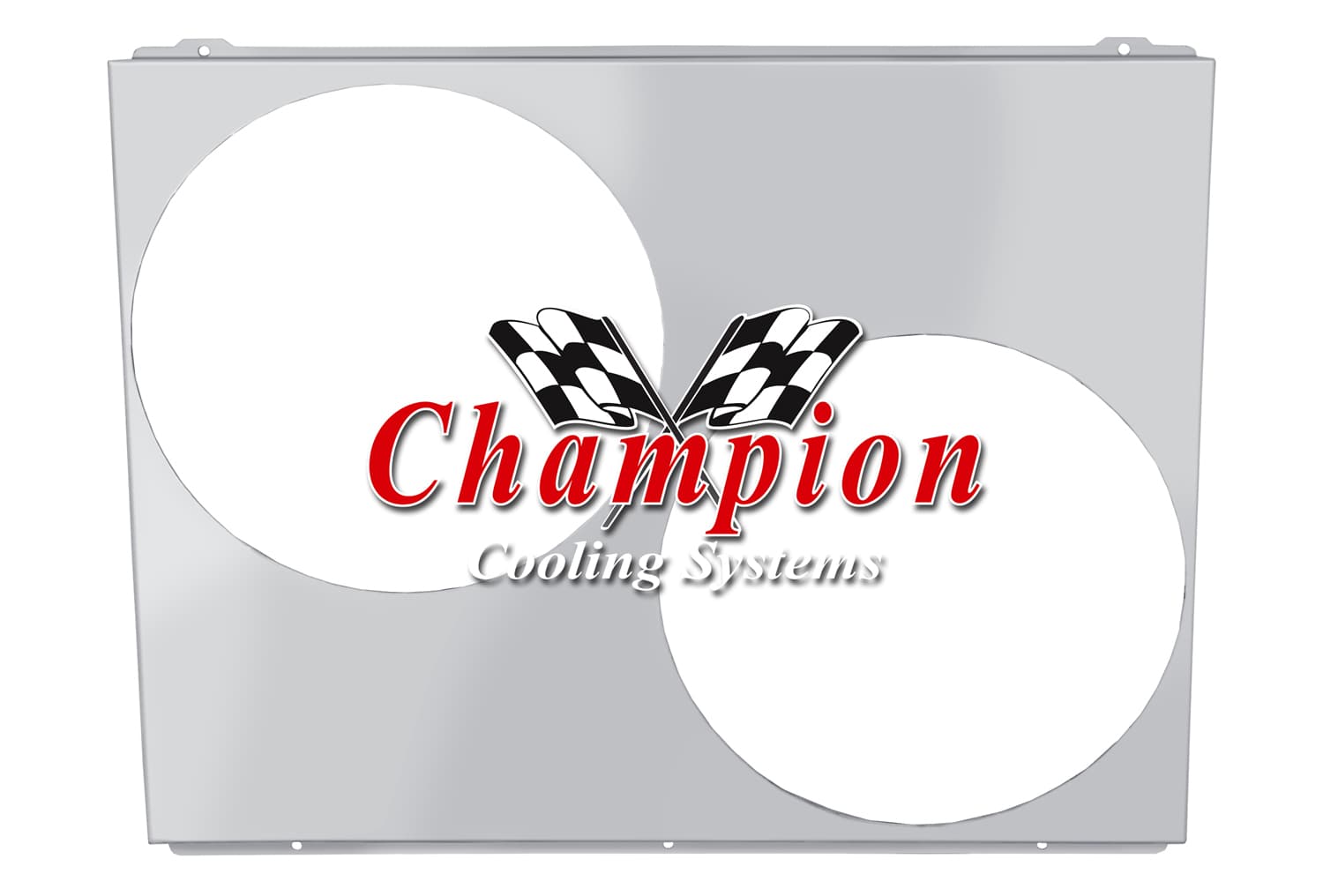 All Aluminum Fan Shroud Fits (2) 13" Fans for CC6667 FS6667-2x13