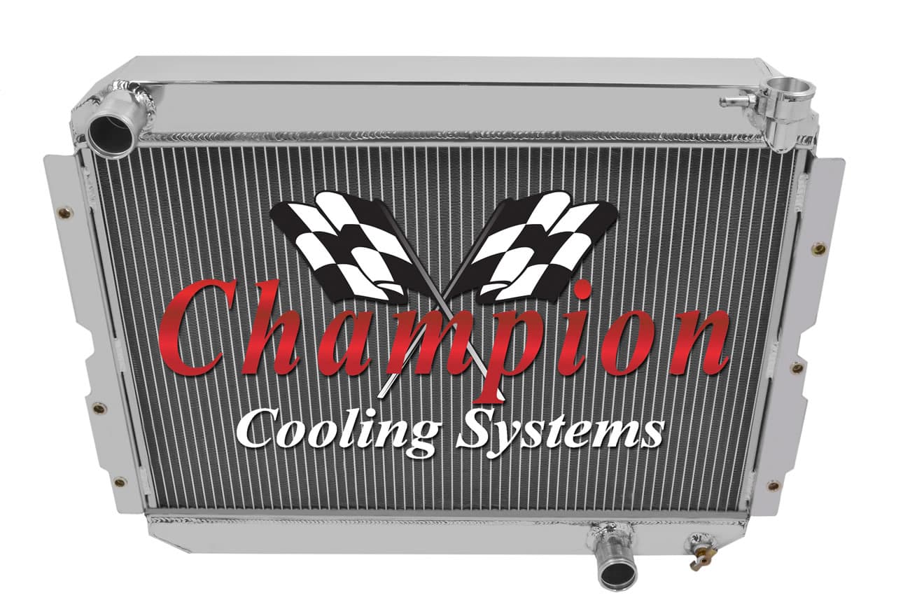 Champion Cooling Aluminum Radiator 1213 — 3 Row