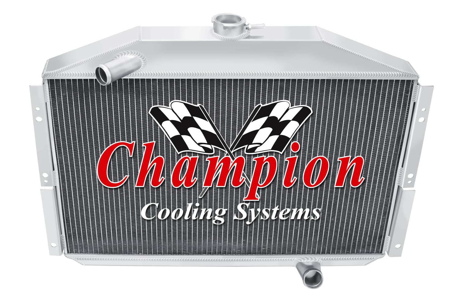 53-55 Studebaker Commander Aluminum Radiator — Champion 5355
