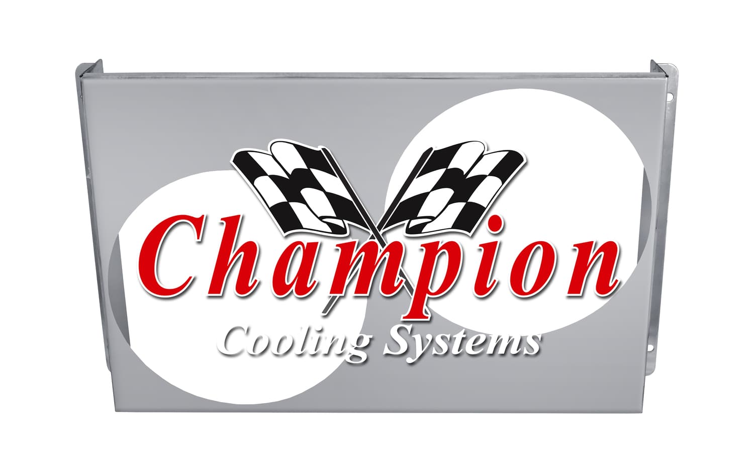 All Aluminum Fan Shroud Fits (2) 12" Fans for MC65BA FS65BAMC-2x12
