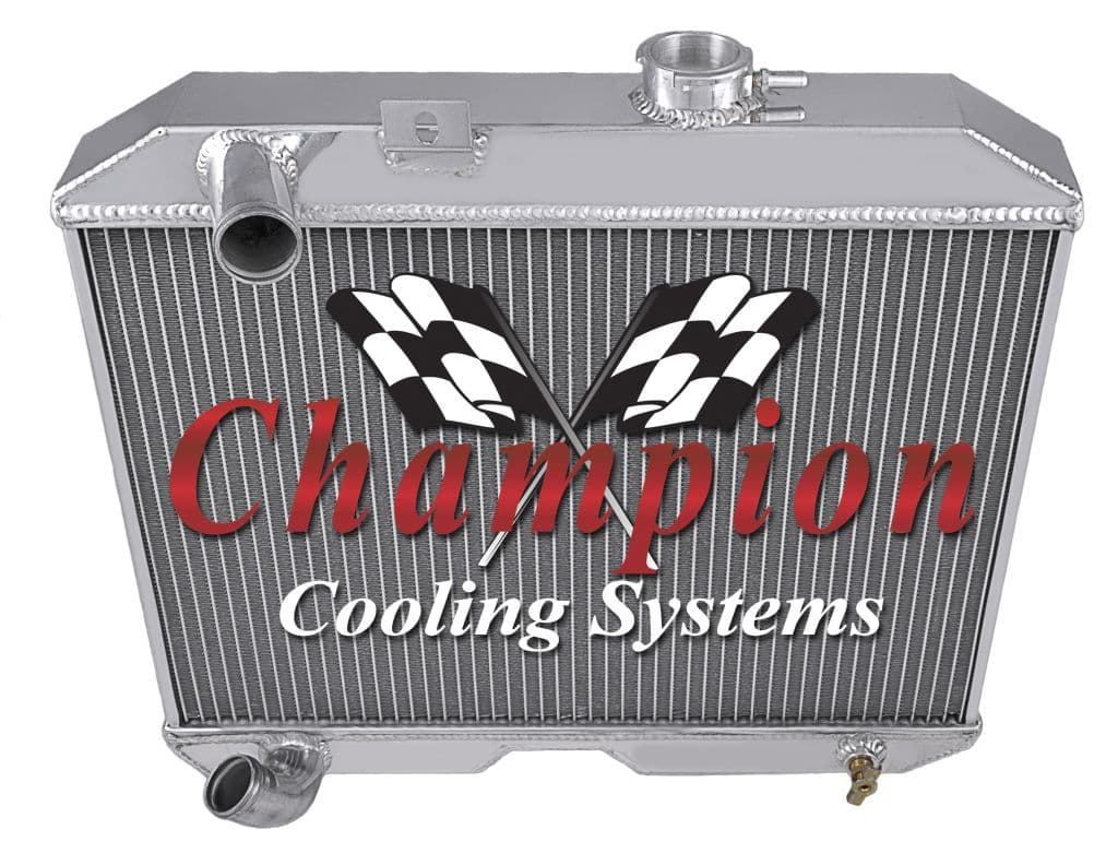 41-45 Willys MB Aluminum Radiator — Champion 5241
