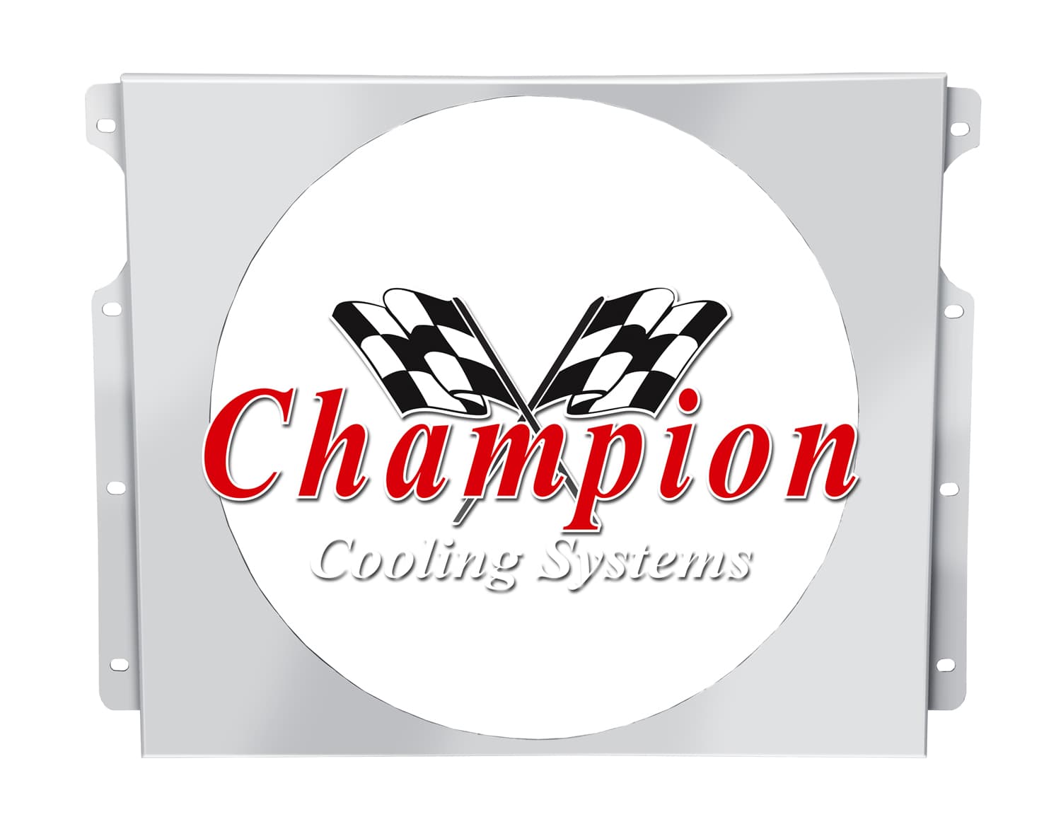 All Aluminum Fan Shroud Fits Single 16" Fan for AE60WL, CC60WL FS60WL-1x16