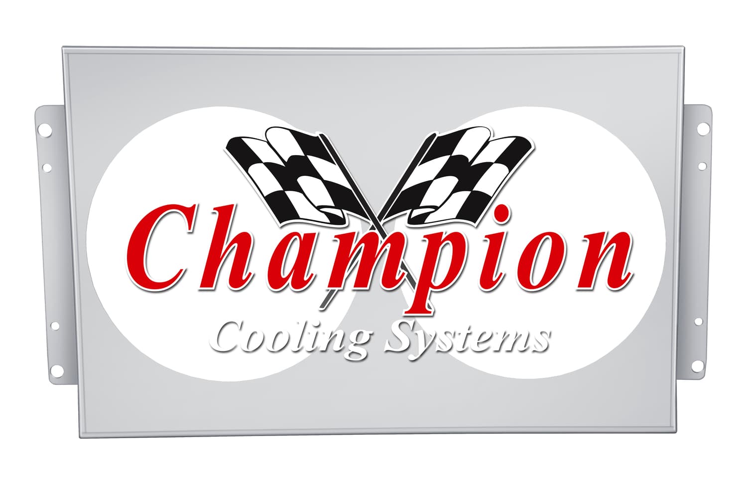All Aluminum Fan Shroud Fits (2) 12" Fans for AE289, EC289, CC289B, CC289B-PS, MC289, AE289-PS