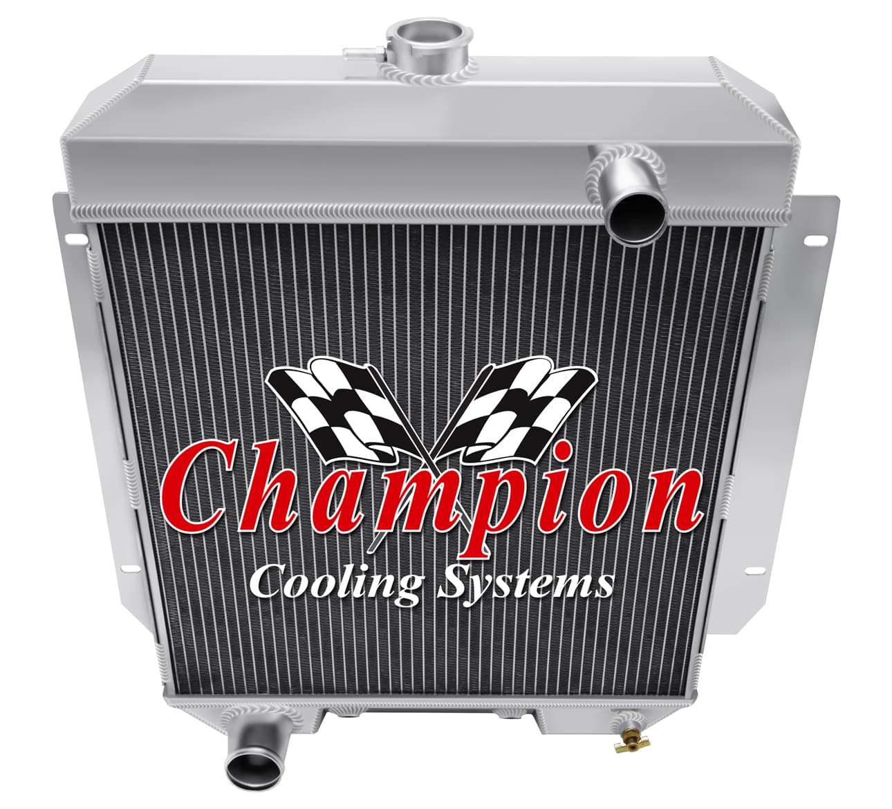 55-56 Mercury Monterey Aluminum Radiator — Champion 5655B